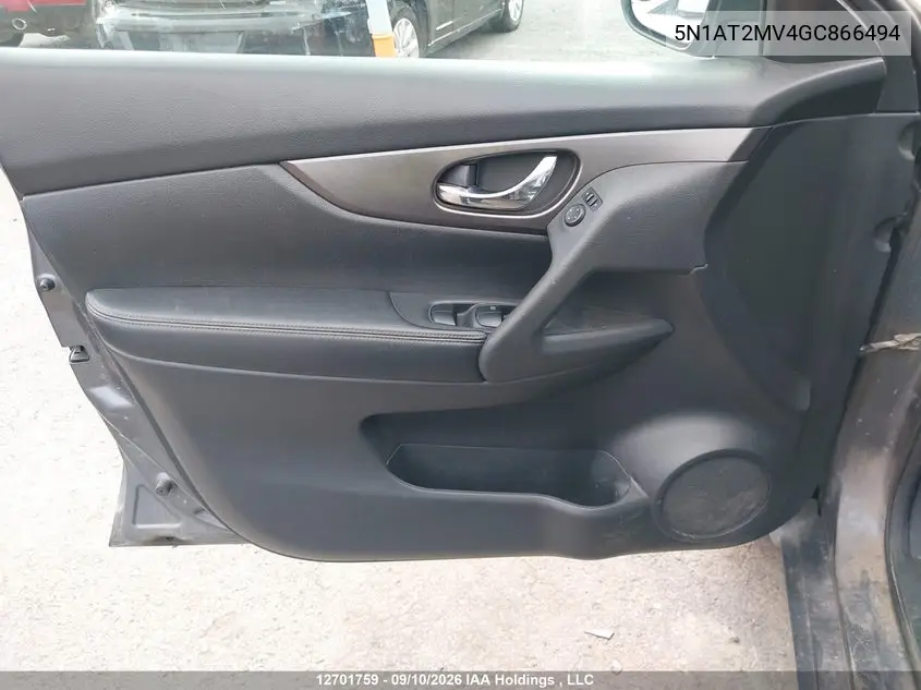 2016 NISSAN ROGUE VIN 5N1AT2MV4GC866494 — фото 17
