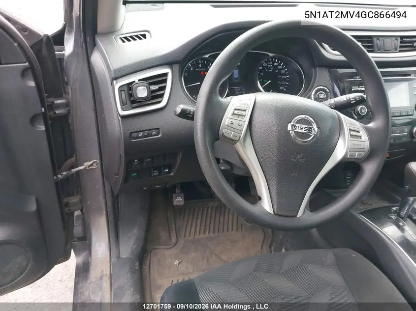 2016 NISSAN ROGUE VIN 5N1AT2MV4GC866494 — фото 18