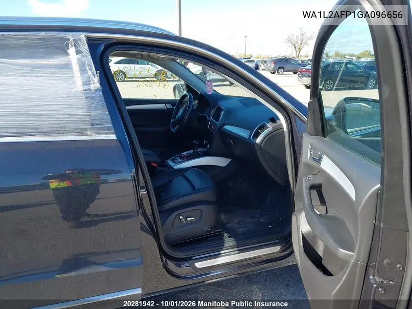 2016 AUDI Q5 VIN WA1L2AFP1GA096656 — фото 5