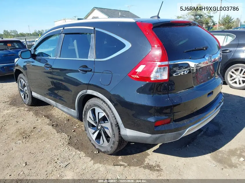 2016 HONDA CR-V VIN 5J6RM4H9XGL003786 — фото 3