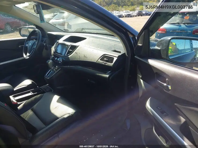 2016 HONDA CR-V VIN 5J6RM4H9XGL003786 — фото 5