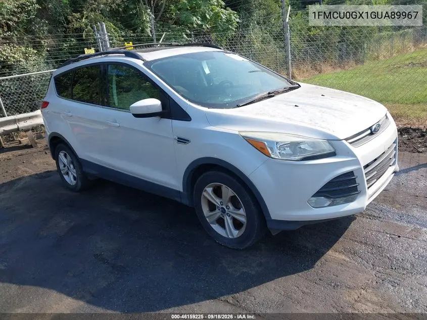 FORD ESCAPE 2016, VIN 1FMCU0GX1GUA89967