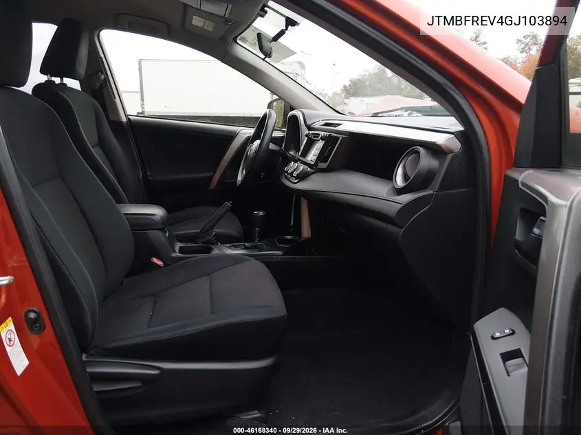 2016 TOYOTA RAV 4 VIN JTMBFREV4GJ103894 — фото 5
