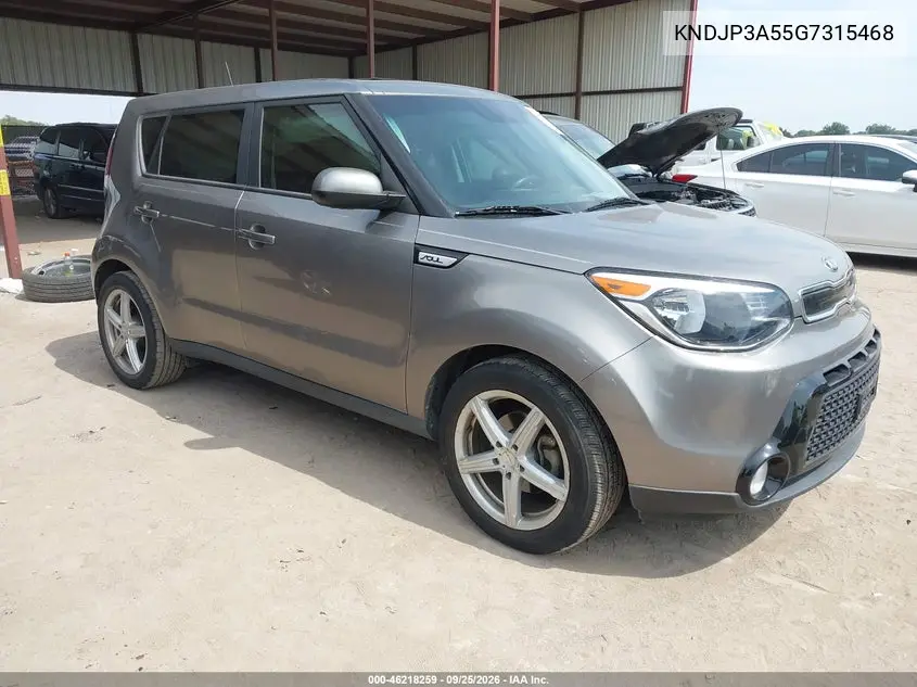 KIA SOUL 2016, VIN KNDJP3A55G7315468
