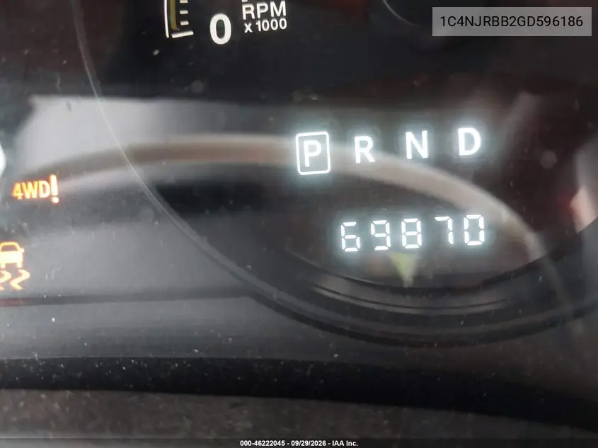 2016 JEEP LIBERTY (PATRIOT) VIN 1C4NJRBB2GD596186 — фото 15