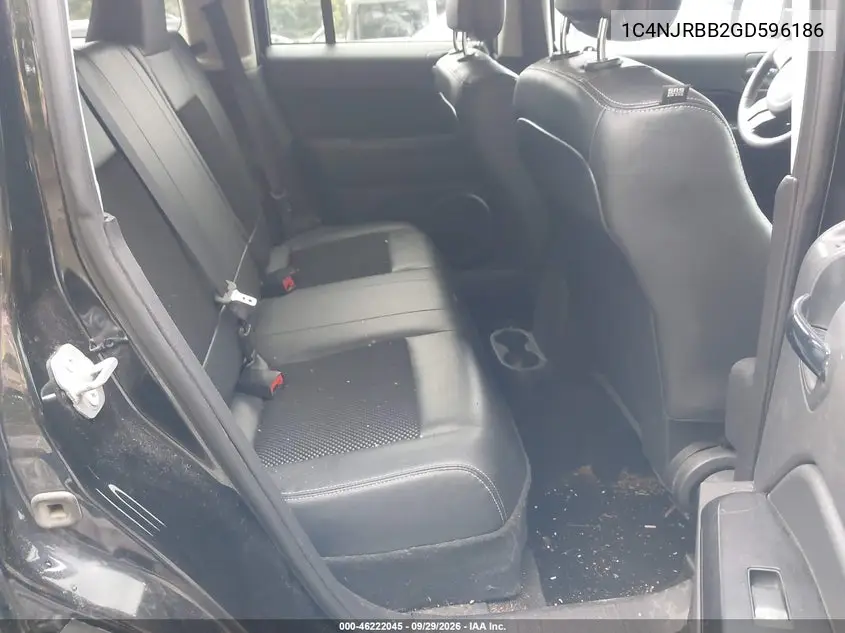 2016 JEEP LIBERTY (PATRIOT) VIN 1C4NJRBB2GD596186 — фото 8