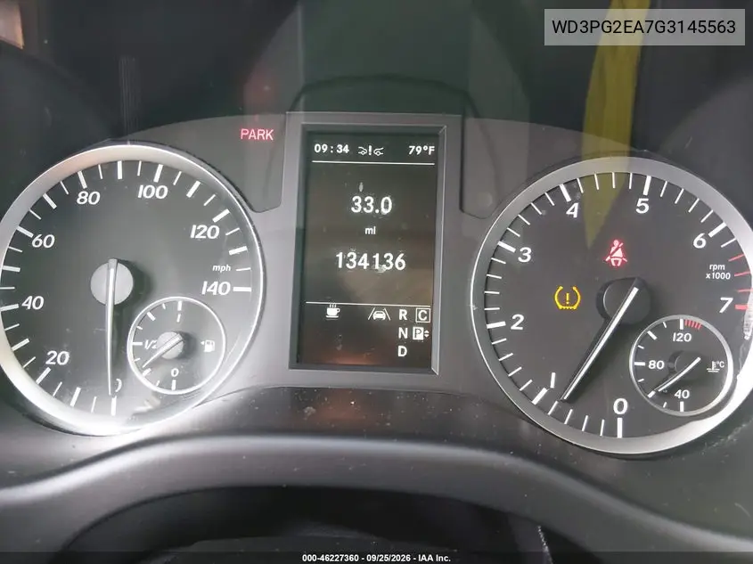 2016 MERCEDES N/A VIN WD3PG2EA7G3145563 — фото 7
