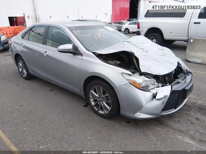 TOYOTA CAMRY 2016, VIN 4T1BF1FKXGU183833
