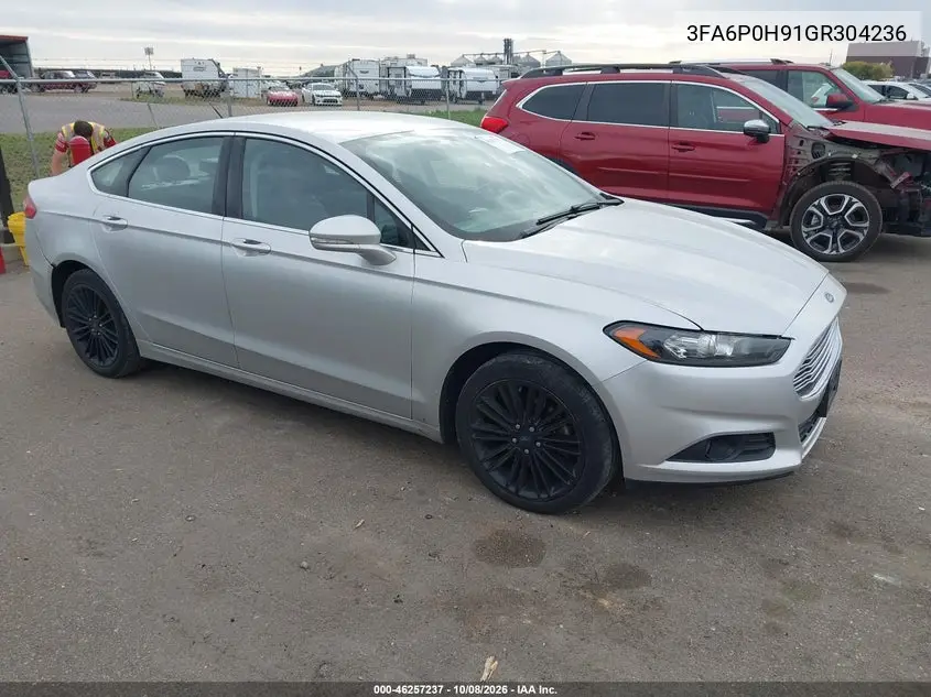 FORD FUSION 2016, VIN 3FA6P0H91GR304236