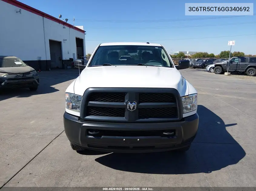 2016 RAM 2500 VIN 3C6TR5CT6GG340692 — фото 12