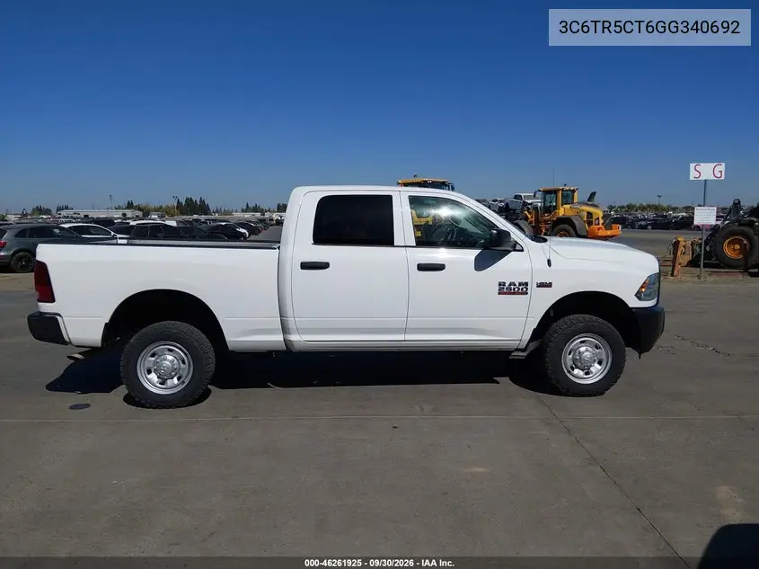 2016 RAM 2500 VIN 3C6TR5CT6GG340692 — фото 13