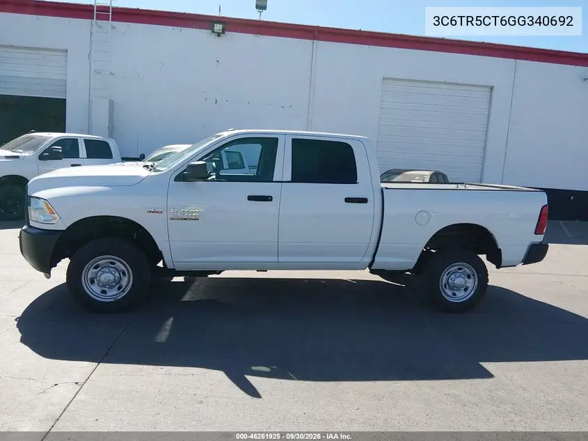 2016 RAM 2500 VIN 3C6TR5CT6GG340692 — фото 14