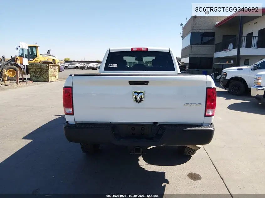 2016 RAM 2500 VIN 3C6TR5CT6GG340692 — фото 16