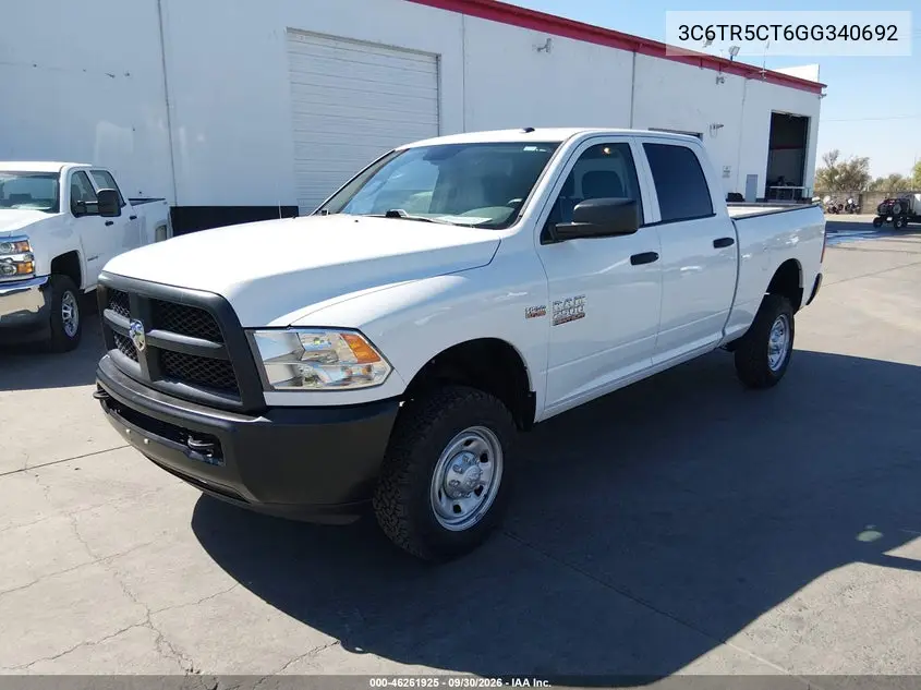 2016 RAM 2500 VIN 3C6TR5CT6GG340692 — фото 2