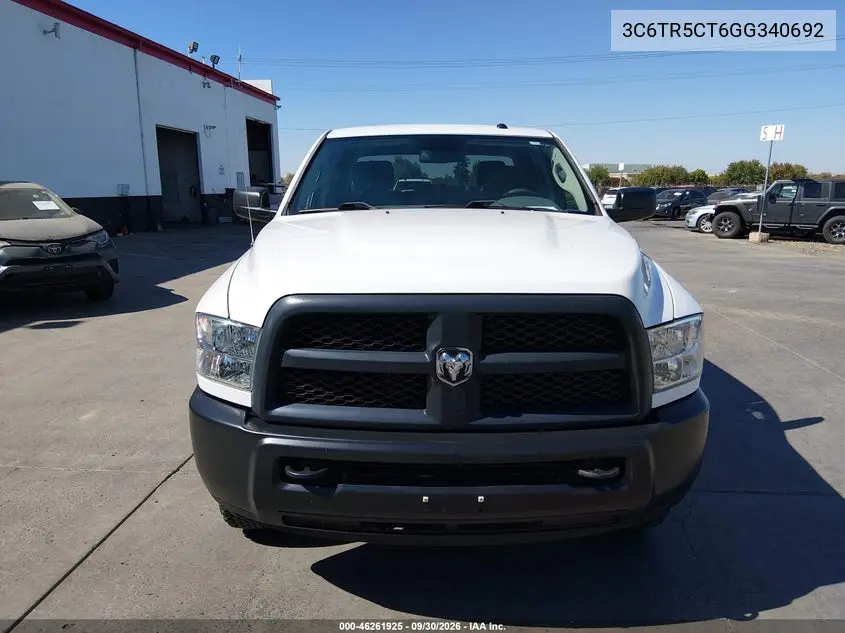 2016 RAM 2500 VIN 3C6TR5CT6GG340692 — фото 6