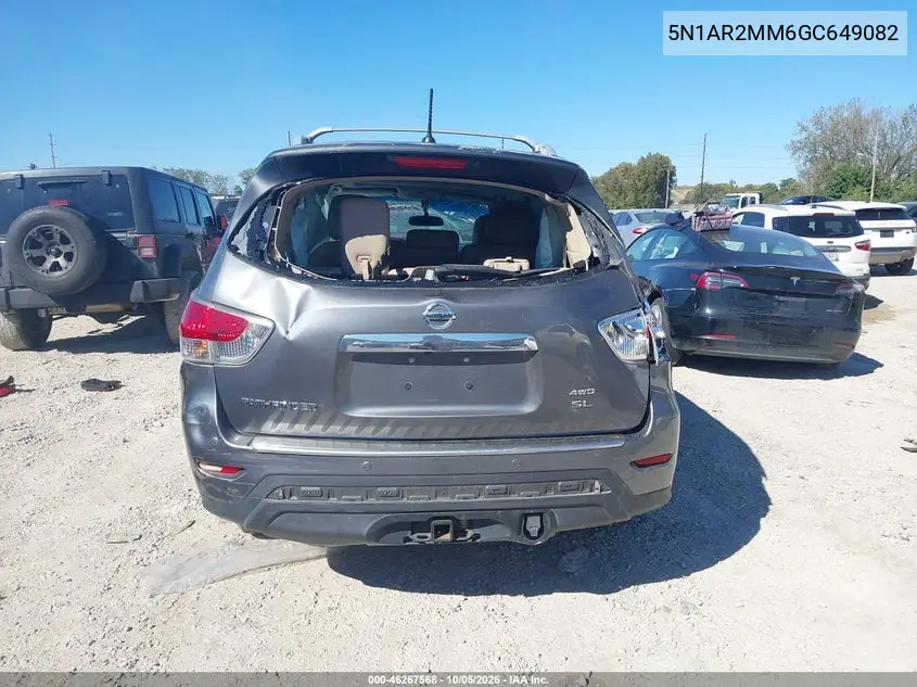 2016 NISSAN PATHFINDER VIN 5N1AR2MM6GC649082 — фото 17