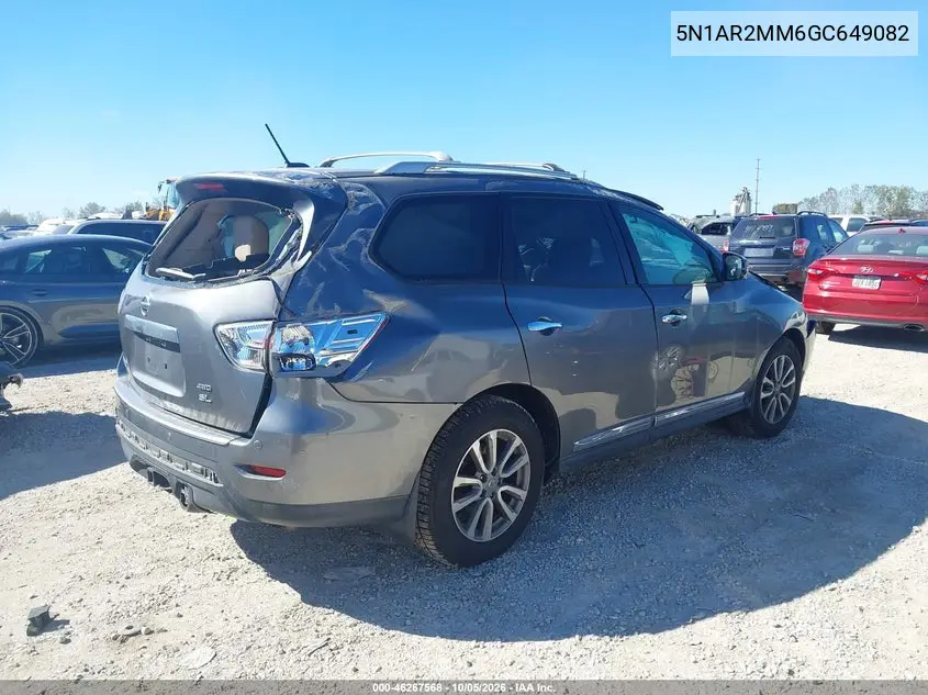 2016 NISSAN PATHFINDER VIN 5N1AR2MM6GC649082 — фото 4