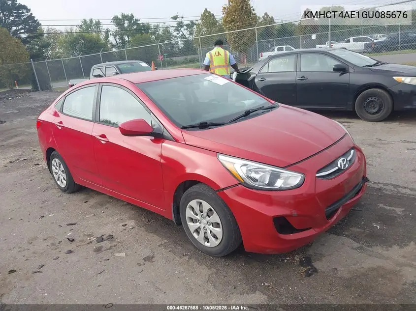 HYUNDAI ACCENT 2016, VIN KMHCT4AE1GU085676