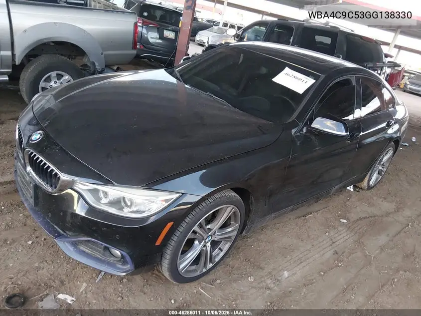 2016 BMW 4ER VIN WBA4C9C53GG138330 — фото 2