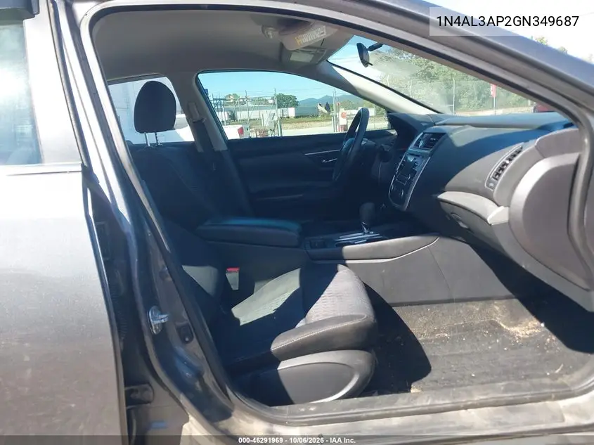 2016 NISSAN ALTIMA VIN 1N4AL3AP2GN349687 — фото 5