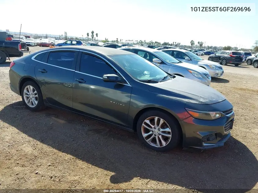 CHEVROLET MALIBU 2016, VIN 1G1ZE5ST6GF269696
