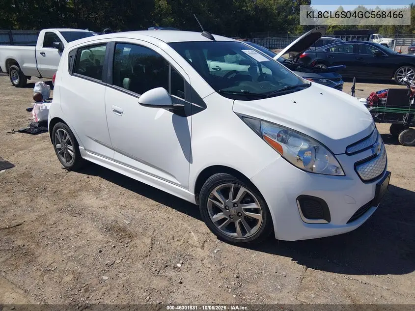 CHEVROLET SPARK 2016, VIN KL8CL6S04GC568466