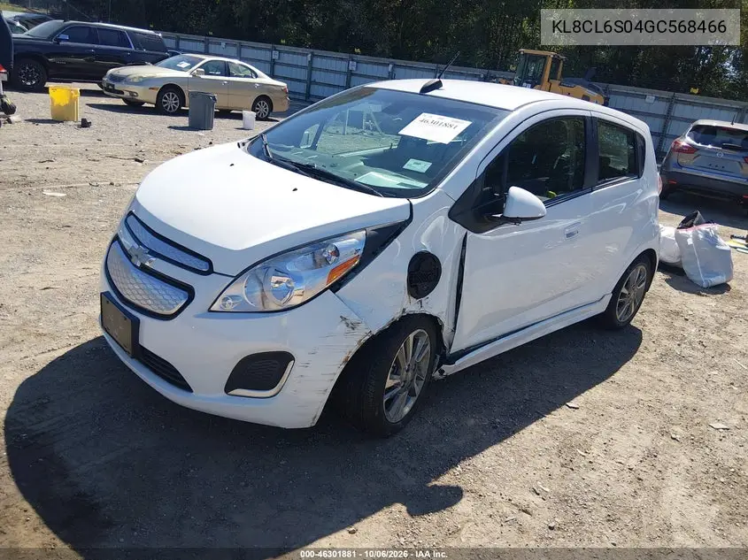 2016 CHEVROLET SPARK VIN KL8CL6S04GC568466 — фото 2