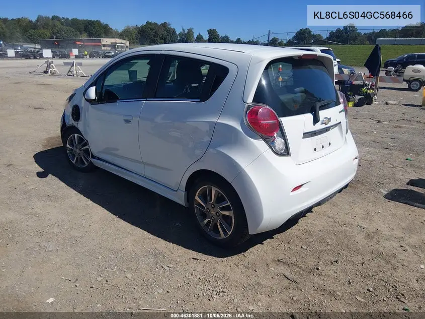 2016 CHEVROLET SPARK VIN KL8CL6S04GC568466 — фото 3