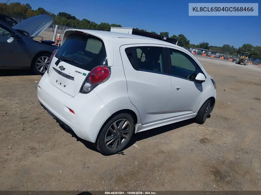 2016 CHEVROLET SPARK VIN KL8CL6S04GC568466 — фото 4