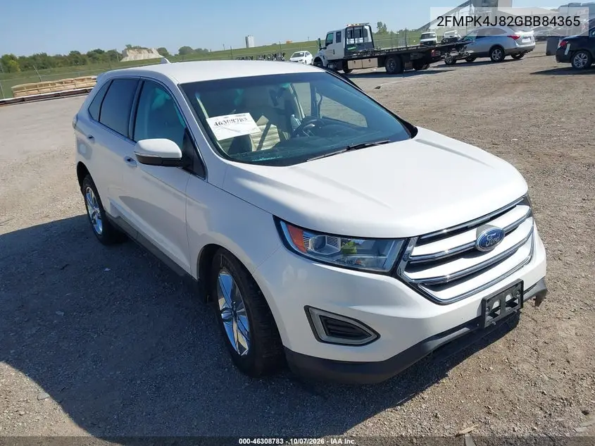 FORD EDGE 2016, VIN 2FMPK4J82GBB84365