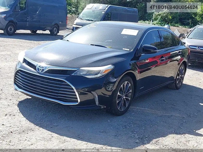 2016 TOYOTA AVALON VIN 4T1BD1EB4GU054624 — фото 2