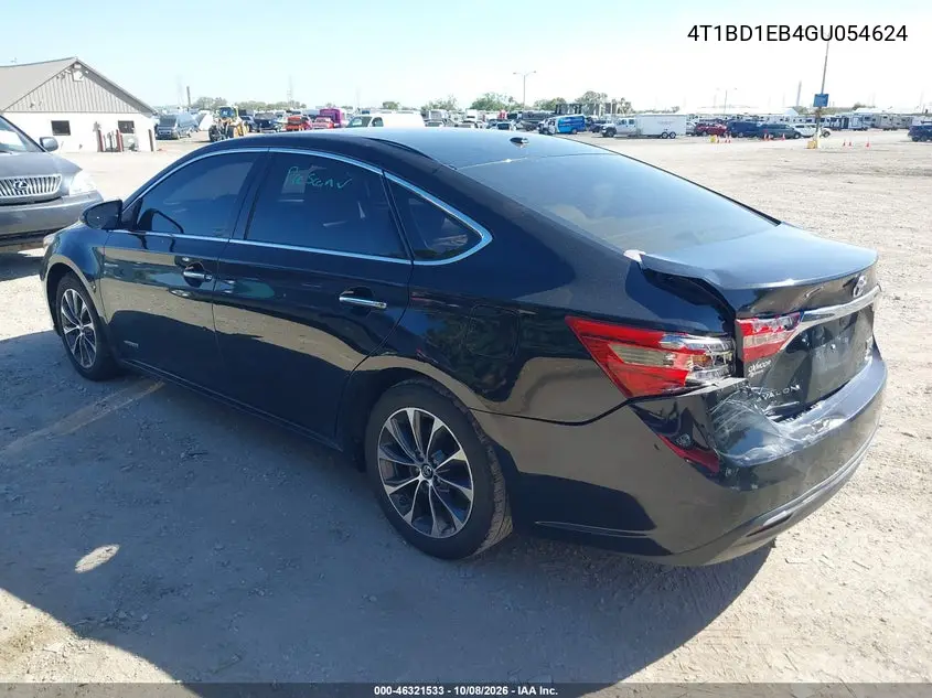 2016 TOYOTA AVALON VIN 4T1BD1EB4GU054624 — фото 3