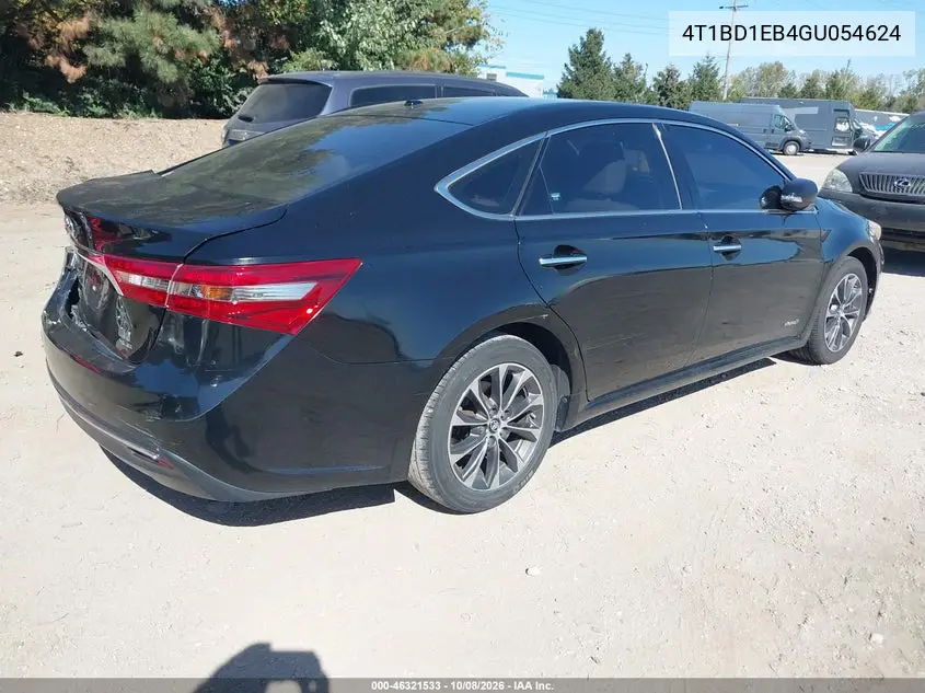 2016 TOYOTA AVALON VIN 4T1BD1EB4GU054624 — фото 4