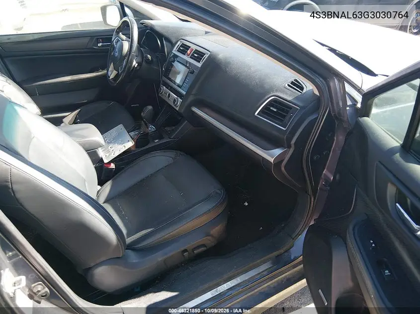 2016 SUBARU LEGACY VIN 4S3BNAL63G3030764 — фото 5