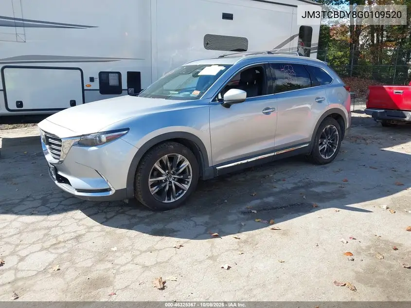 2016 MAZDA CX-9 VIN JM3TCBDY8G0109520 — фото 2