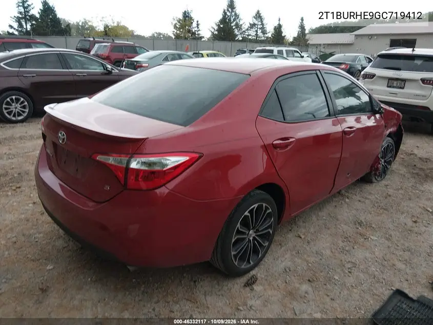 2016 TOYOTA COROLLA VIN 2T1BURHE9GC719412 — фото 4