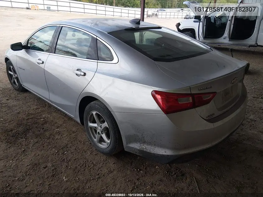 2016 CHEVROLET MALIBU VIN 1G1ZB5ST4GF182307 — фото 3