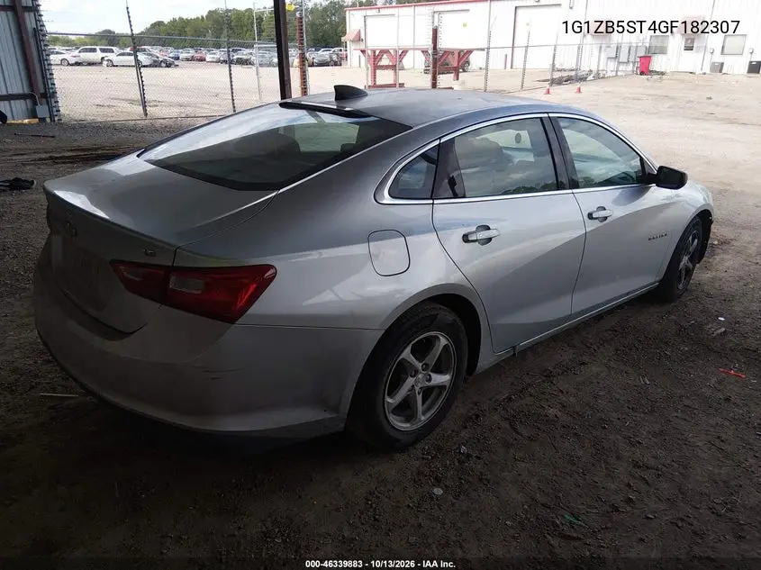 2016 CHEVROLET MALIBU VIN 1G1ZB5ST4GF182307 — фото 4