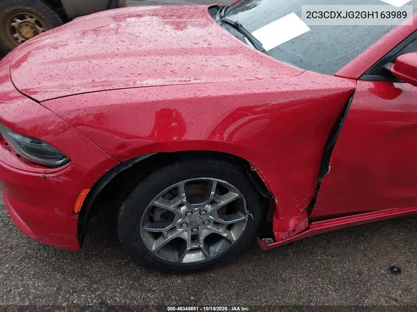 2016 DODGE CHARGER VIN 2C3CDXJG2GH163989 — фото 12
