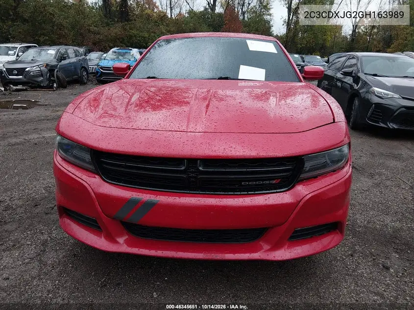2016 DODGE CHARGER VIN 2C3CDXJG2GH163989 — фото 13