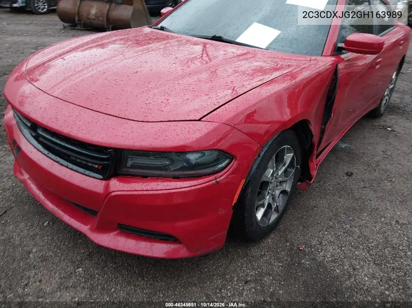 2016 DODGE CHARGER VIN 2C3CDXJG2GH163989 — фото 6
