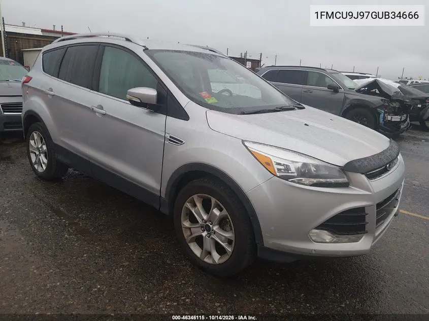 2016 FORD ESCAPE VIN 1FMCU9J97GUB34666 — фото 2