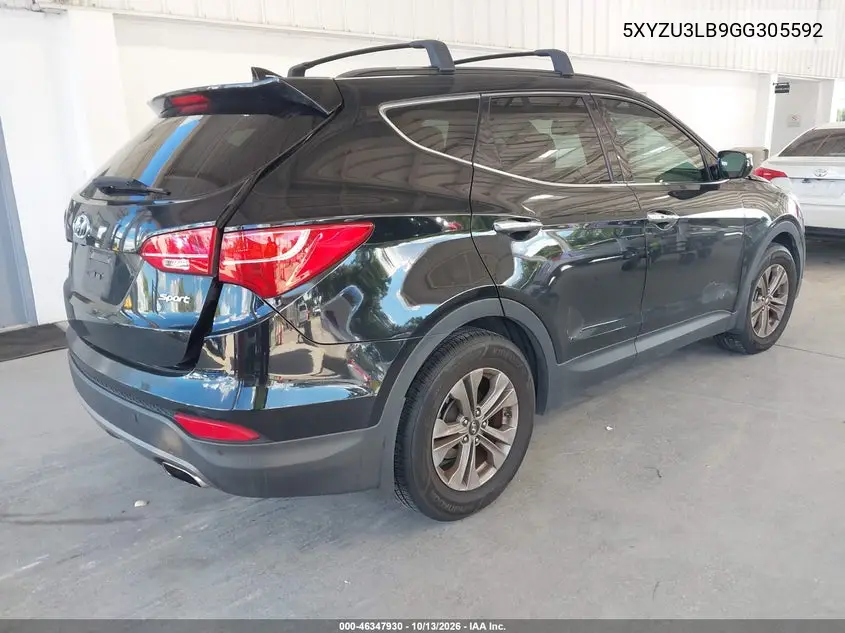 2016 HYUNDAI SANTA FE VIN 5XYZU3LB9GG305592 — фото 4