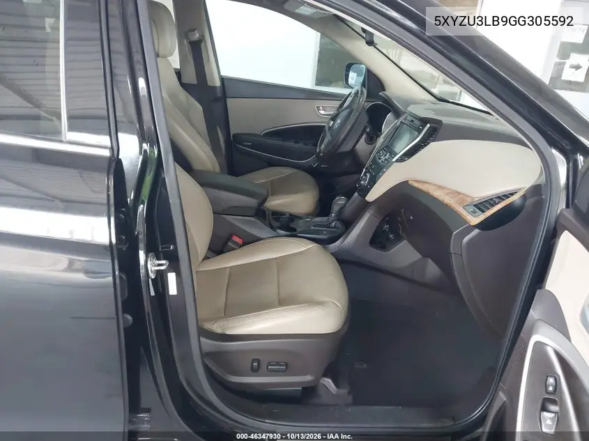 2016 HYUNDAI SANTA FE VIN 5XYZU3LB9GG305592 — фото 5