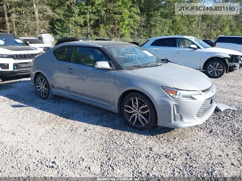 SCION TC 2016, VIN JTKJF5C74GJ021195