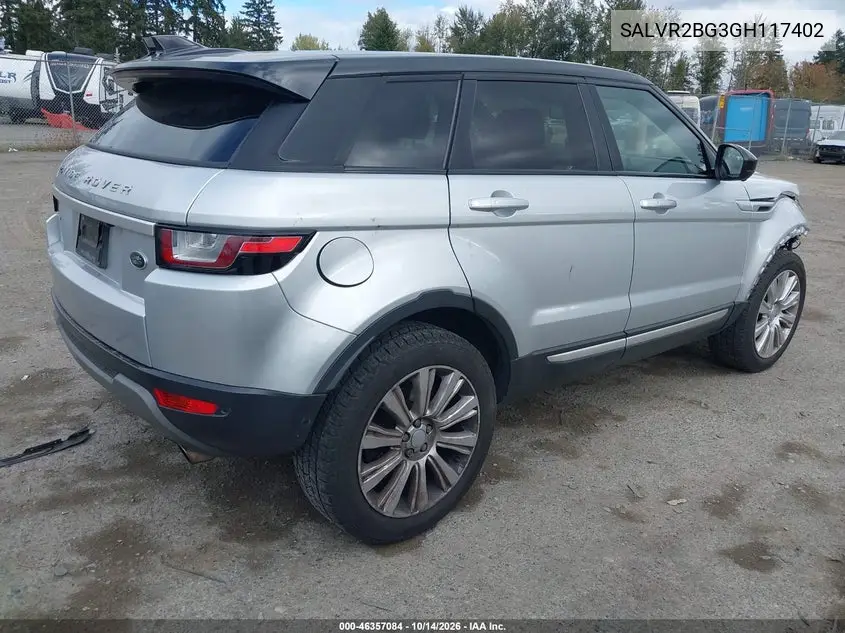 2016 LAND ROVER RANGE ROVER EVOQUE VIN SALVR2BG3GH117402 — фото 4