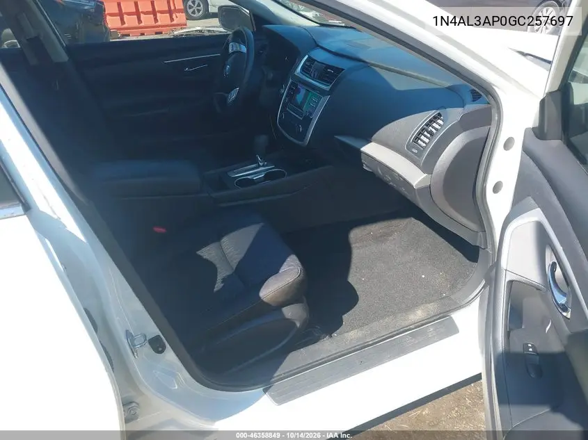 2016 NISSAN ALTIMA VIN 1N4AL3AP0GC257697 — фото 5