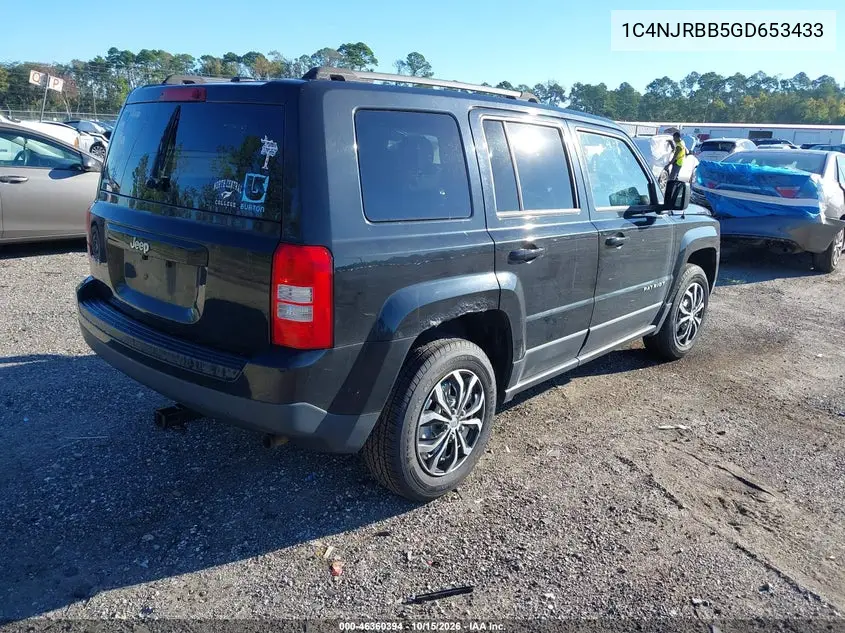 2016 JEEP LIBERTY (PATRIOT) VIN 1C4NJRBB5GD653433 — фото 4