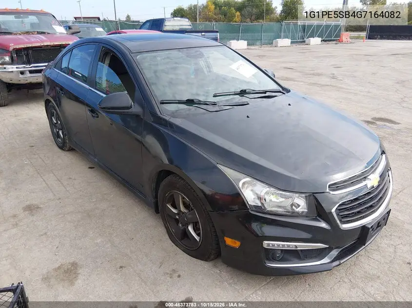 CHEVROLET CRUZE 2016, VIN 1G1PE5SB4G7164082