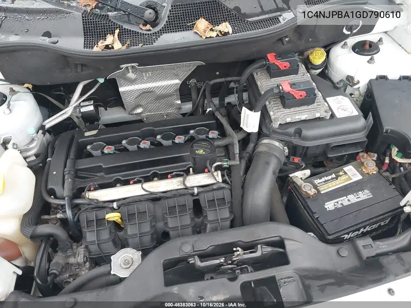 2016 JEEP LIBERTY (PATRIOT) VIN 1C4NJPBA1GD790610 — фото 10